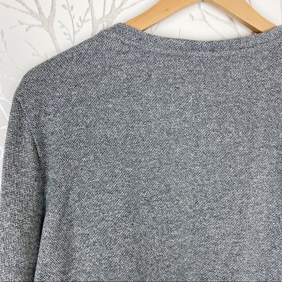 COLDWATER CREEK Gray Knit Lace Overlay Knit Pullover Top 2XL - Picture 4 of 11